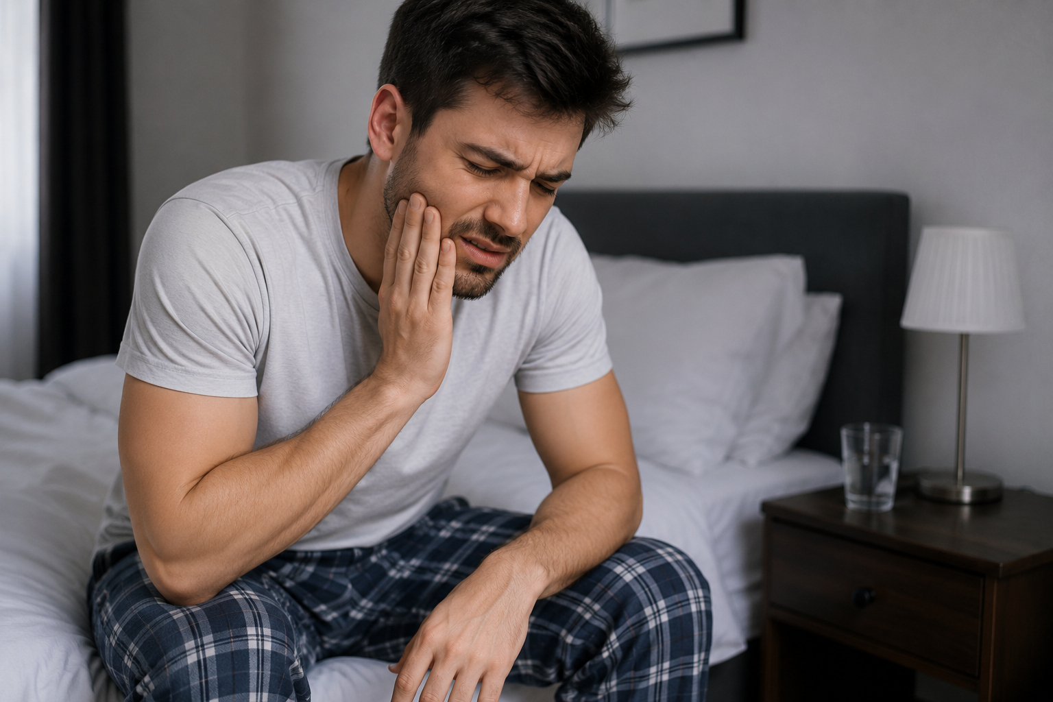 Illustrative clinical image used on the site for TMJ disorder management